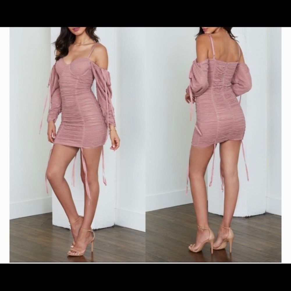 Ronny Kobo Torn Batya Dress EUC size M